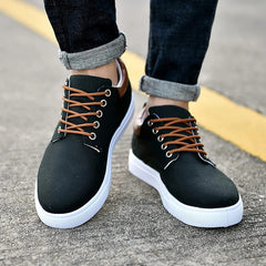 Zapatillas Hombre Urbanas Suela Blanca