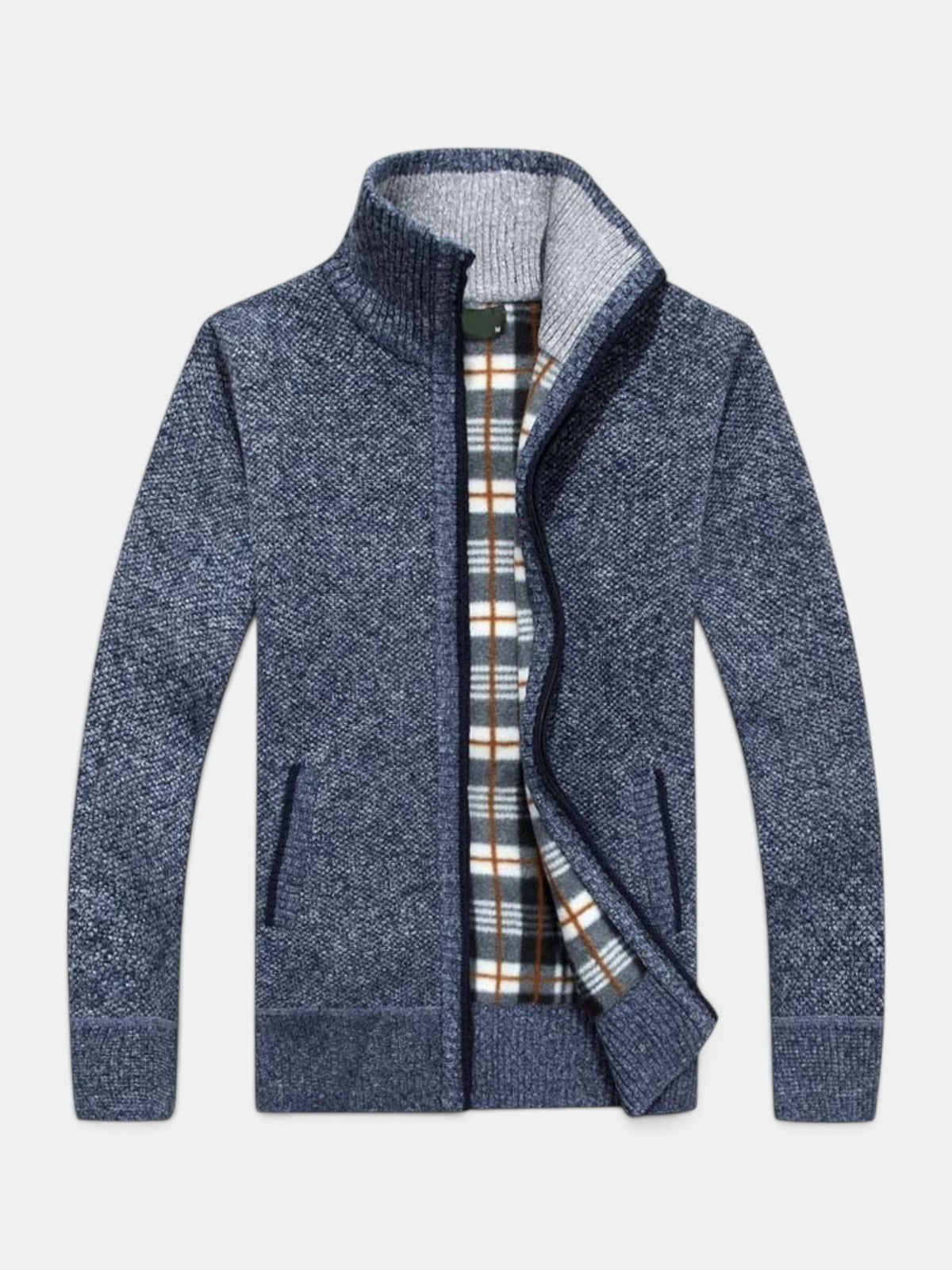 Men's Brushed Knit Winter Sweater