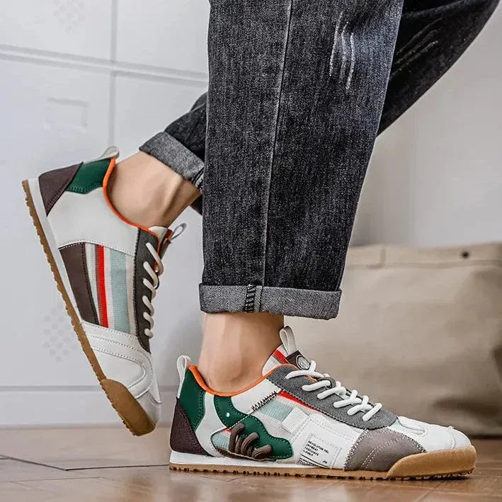 Zapatillas Urbanas Hombre con Ante Casual Premium
