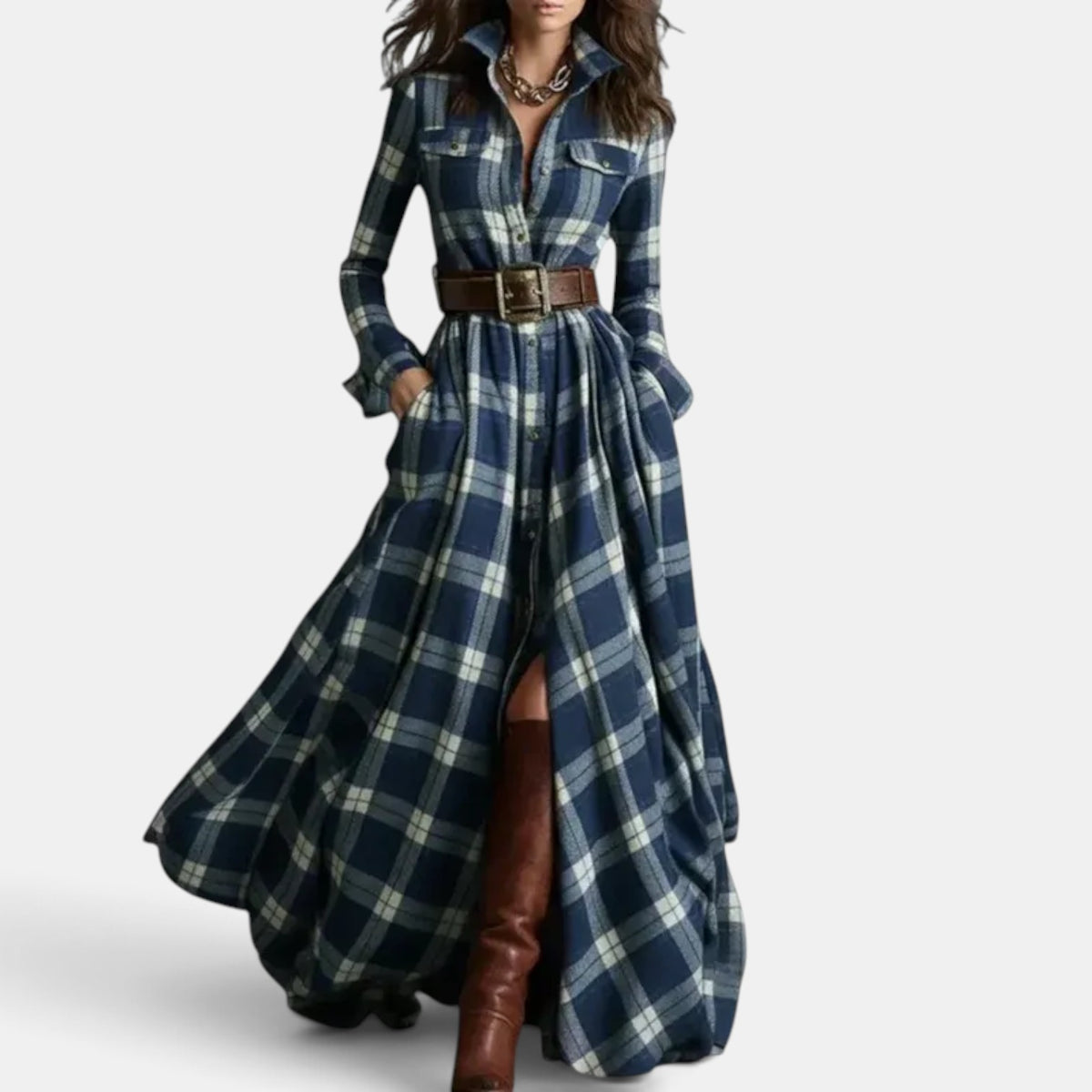 Boho Long Wedding Guest Dress