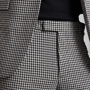 Traje Hombre Cuadros Elegante