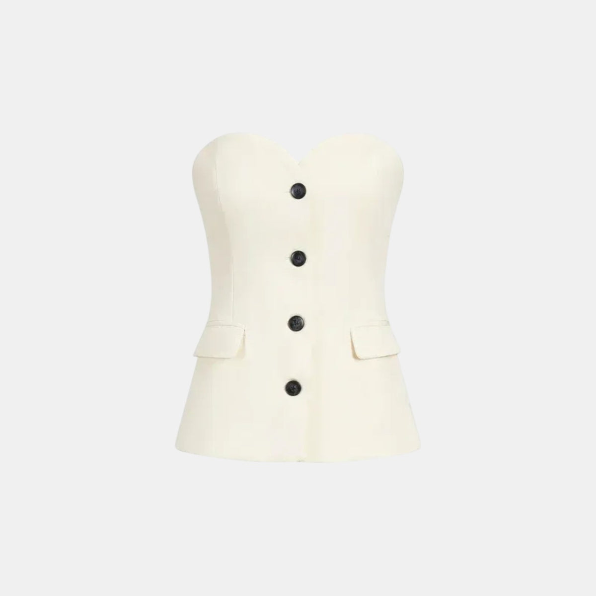 Women's Two-Piece Corset Top and Wide Leg Pants Set