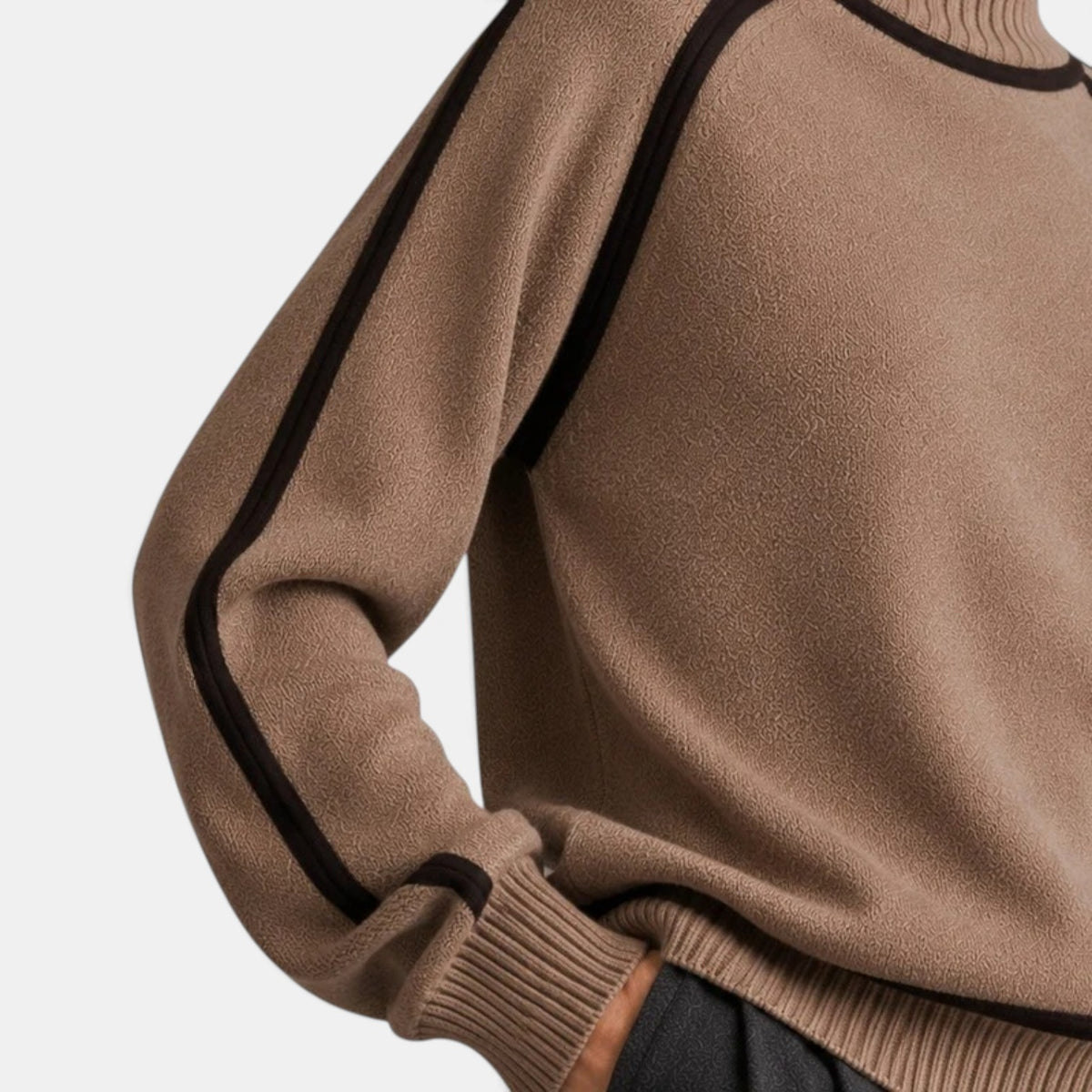Women's Oversized Turtleneck Sweater