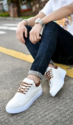 Zapatillas Hombre Urbanas Suela Blanca