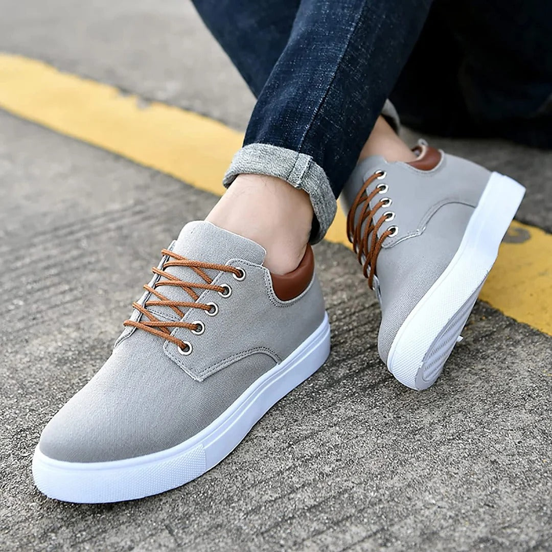 Zapatillas Hombre Urbanas Suela Blanca
