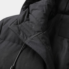Chaqueta Hombre Invernal Acolchada Gruesa con Capucha