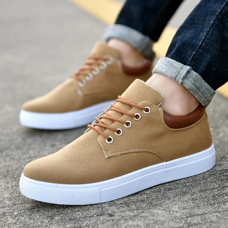 Zapatillas Hombre Urbanas Suela Blanca