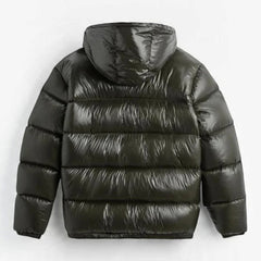 Men's Warm Insulated Puffer Jacket for Winter
