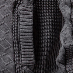 Men's Cable Knit Zip Sweater