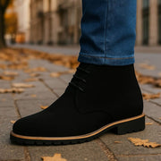 Botines Hombre Ante Suela Gruesa