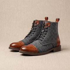 Botas Hombre Lana con Piel