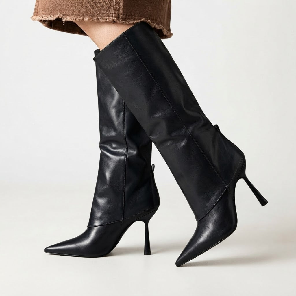 Botas Mujer Tacón Aguja Elegantes