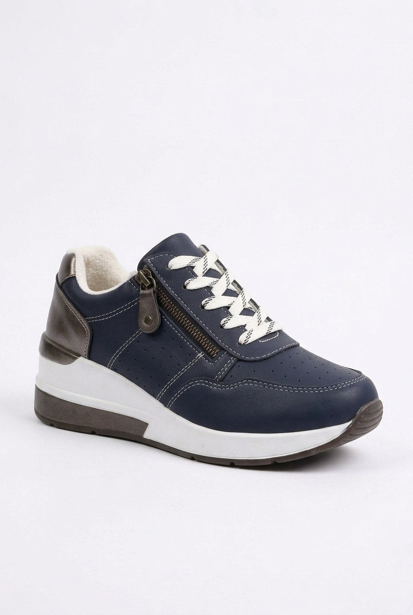 Zapatillas con Plataforma de Cuña para Mujer