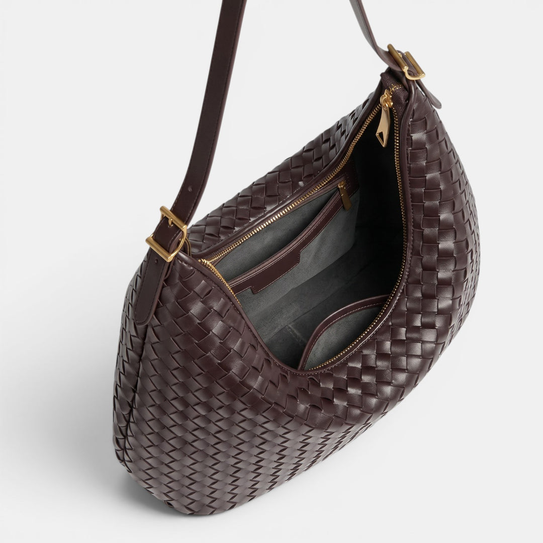 Bolso Mujer Trenzado Grande