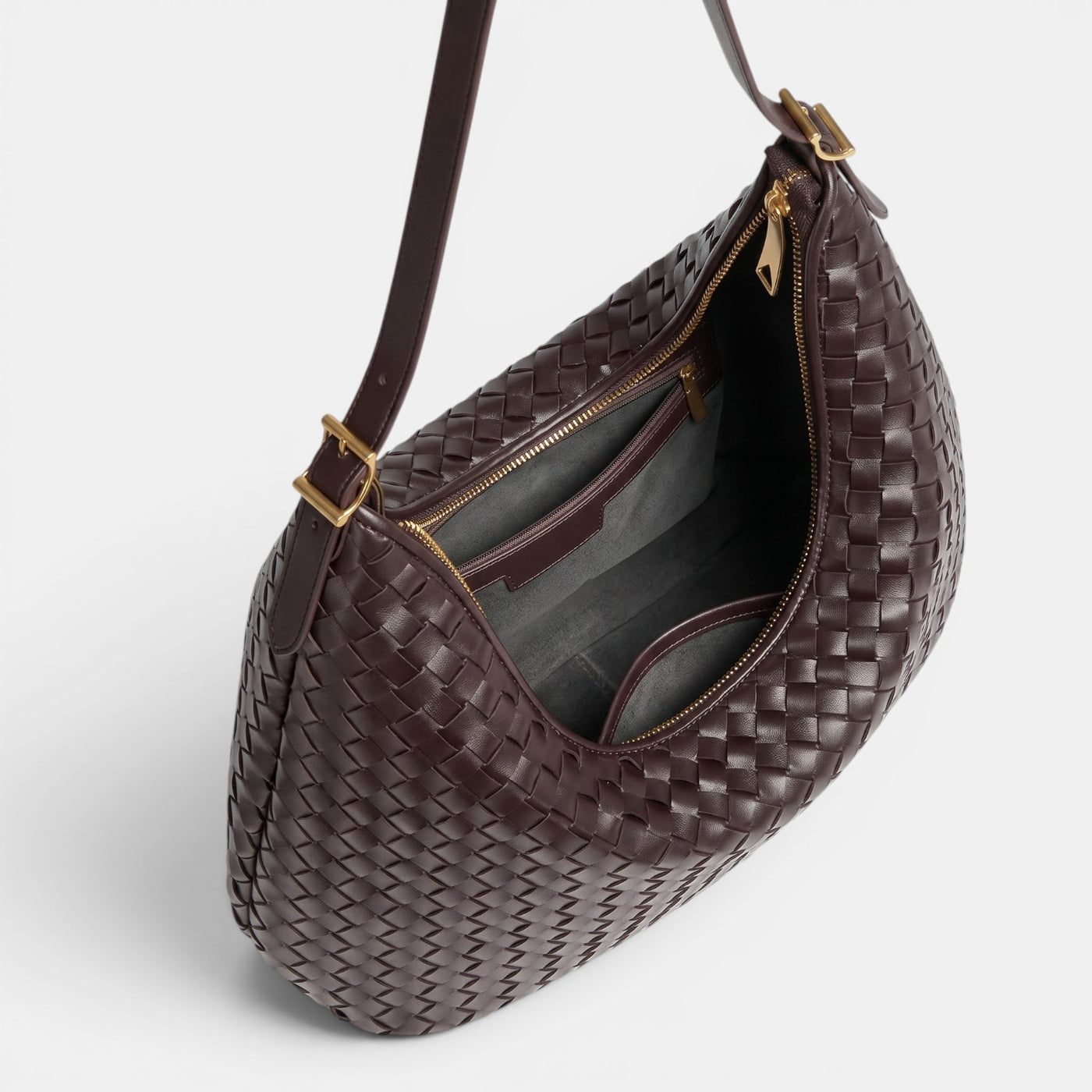 Bolso Mujer Trenzado Grande