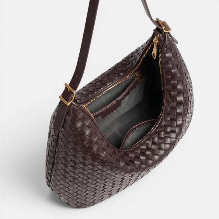 Bolso Mujer Trenzado Grande
