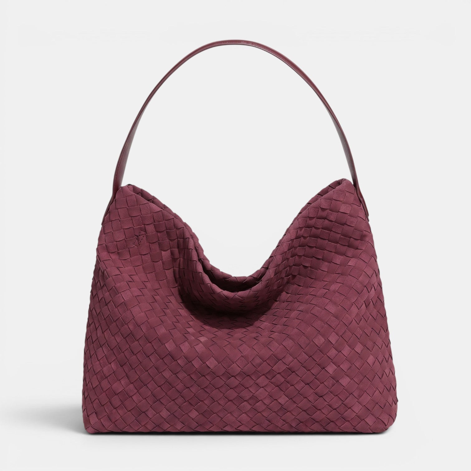Large Elegant Braided Women's Handbag