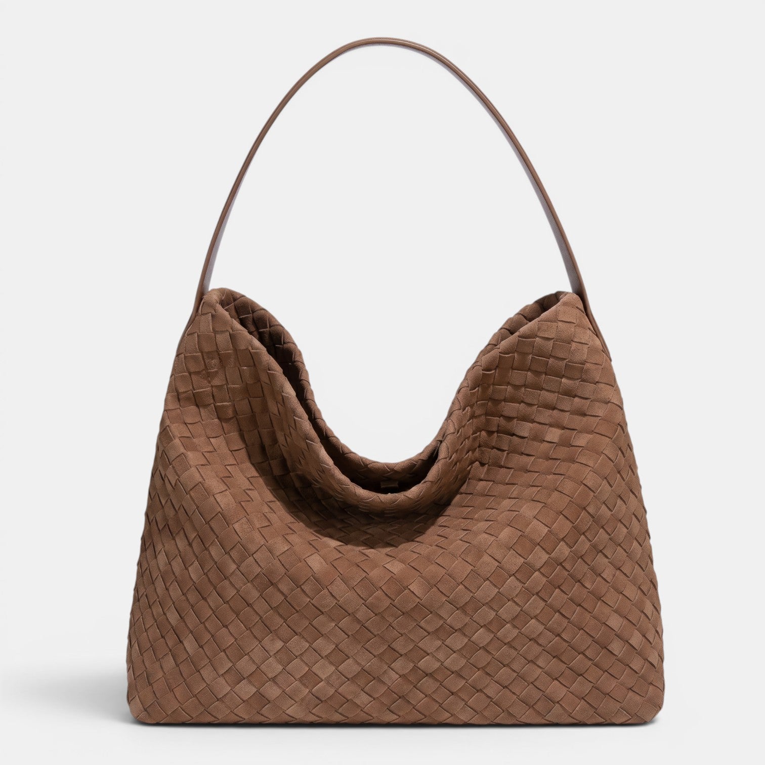 Large Elegant Braided Women's Handbag
