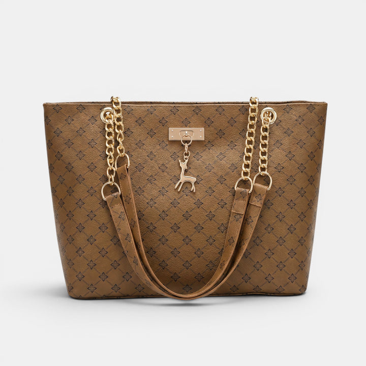 Bolso Mujer Cuero Cadena