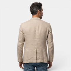 Blazer Hombre Slim Fit Premium – Americana Elegante Ligera con Solapa Clásica