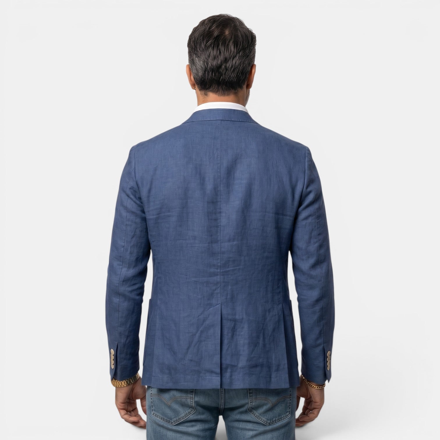 Men's Premium Slim Fit Blazer - Lightweight Elegant Jacket with Classic Lapel