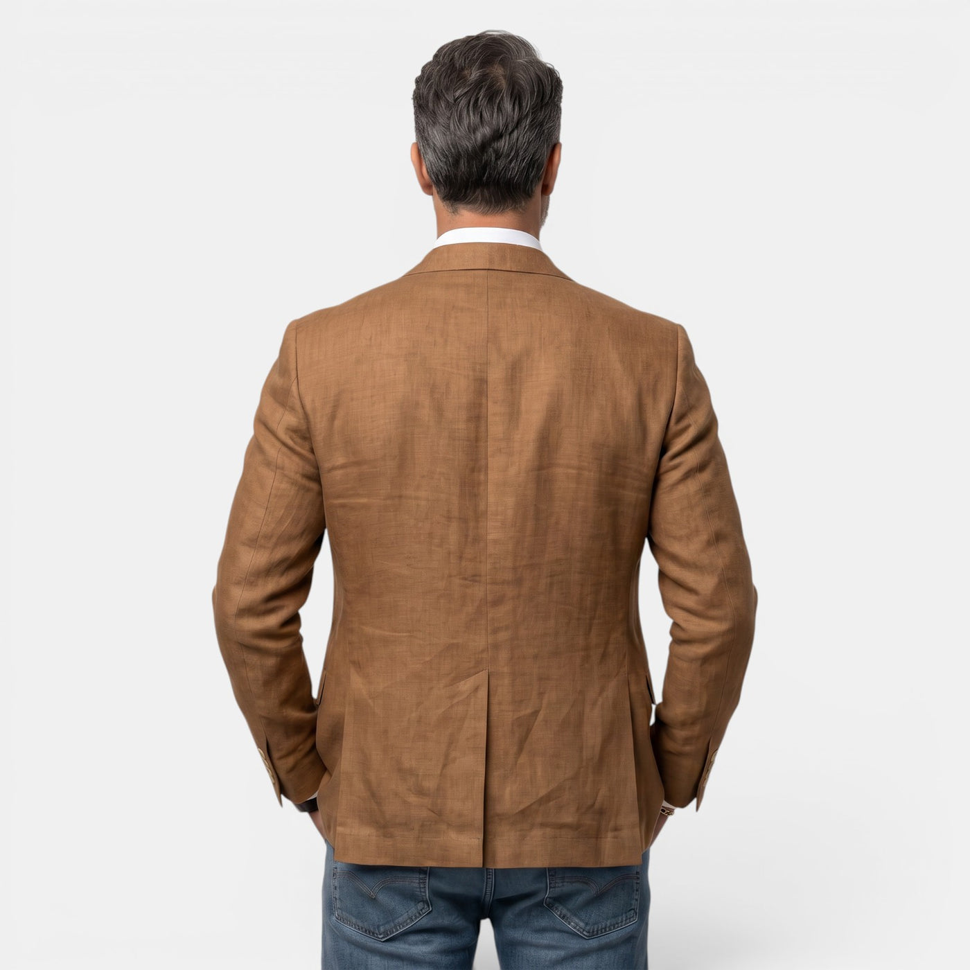 Men's Premium Slim Fit Blazer - Lightweight Elegant Jacket with Classic Lapel