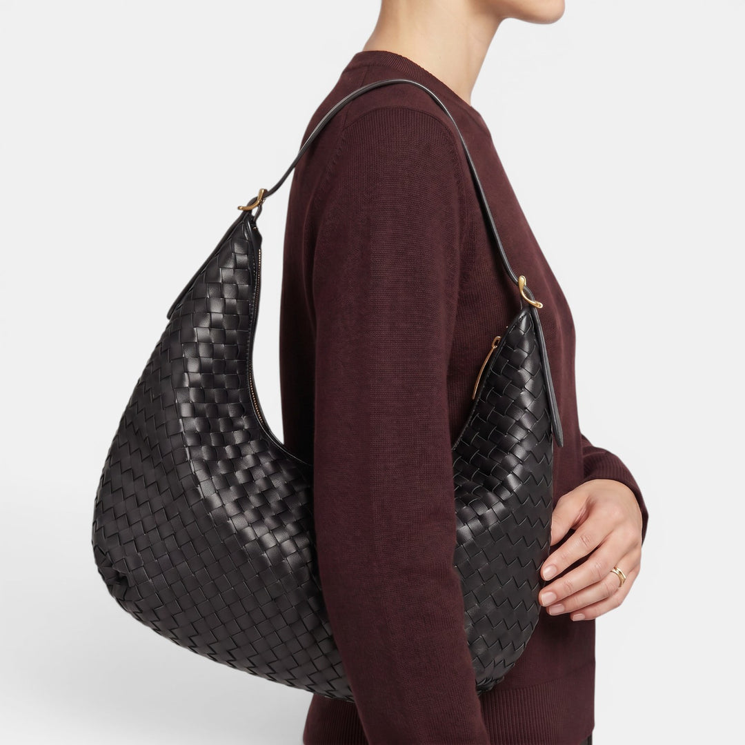 Bolso Mujer Trenzado Grande