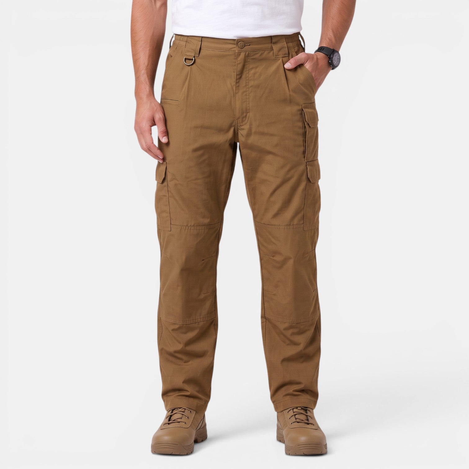 Men's Plaid Cargo Pants