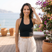 Women's Fitted Summer Halter Top