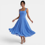 Vestido Midi Verano Elegante Mujer
