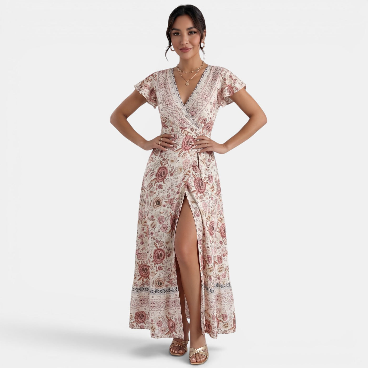 Women's Floral Maxi Dress
