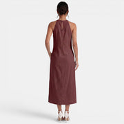 Women's Halter Lace Midi Dress Summer