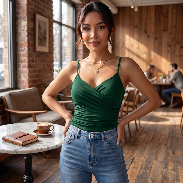 Top Mujer Hombros Descubiertos