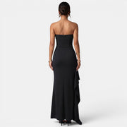 Vestido Largo con Abertura Mujer
