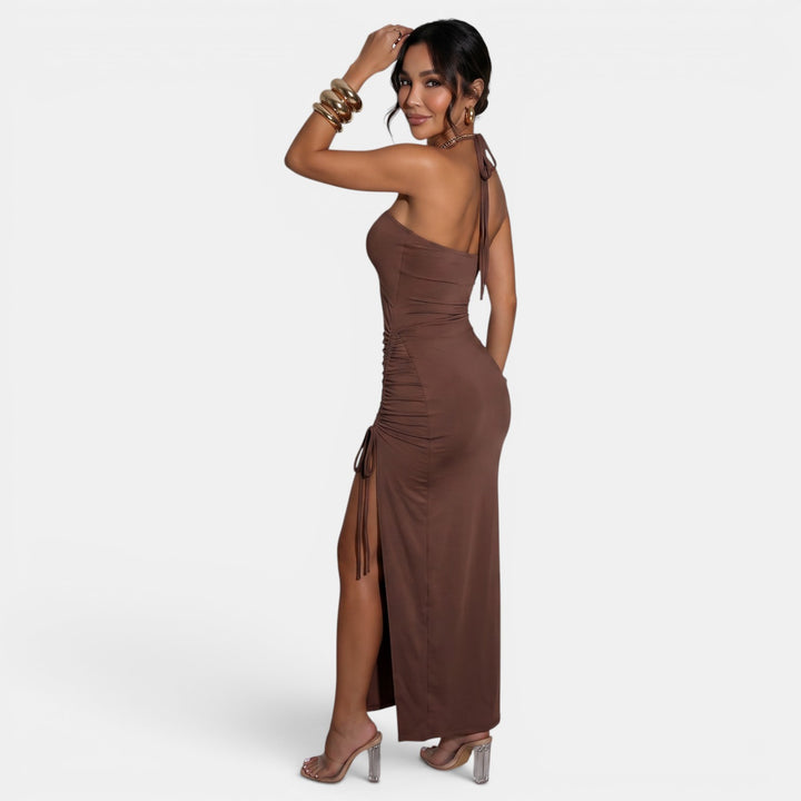 Vestido Largo Halter Mujer Verano