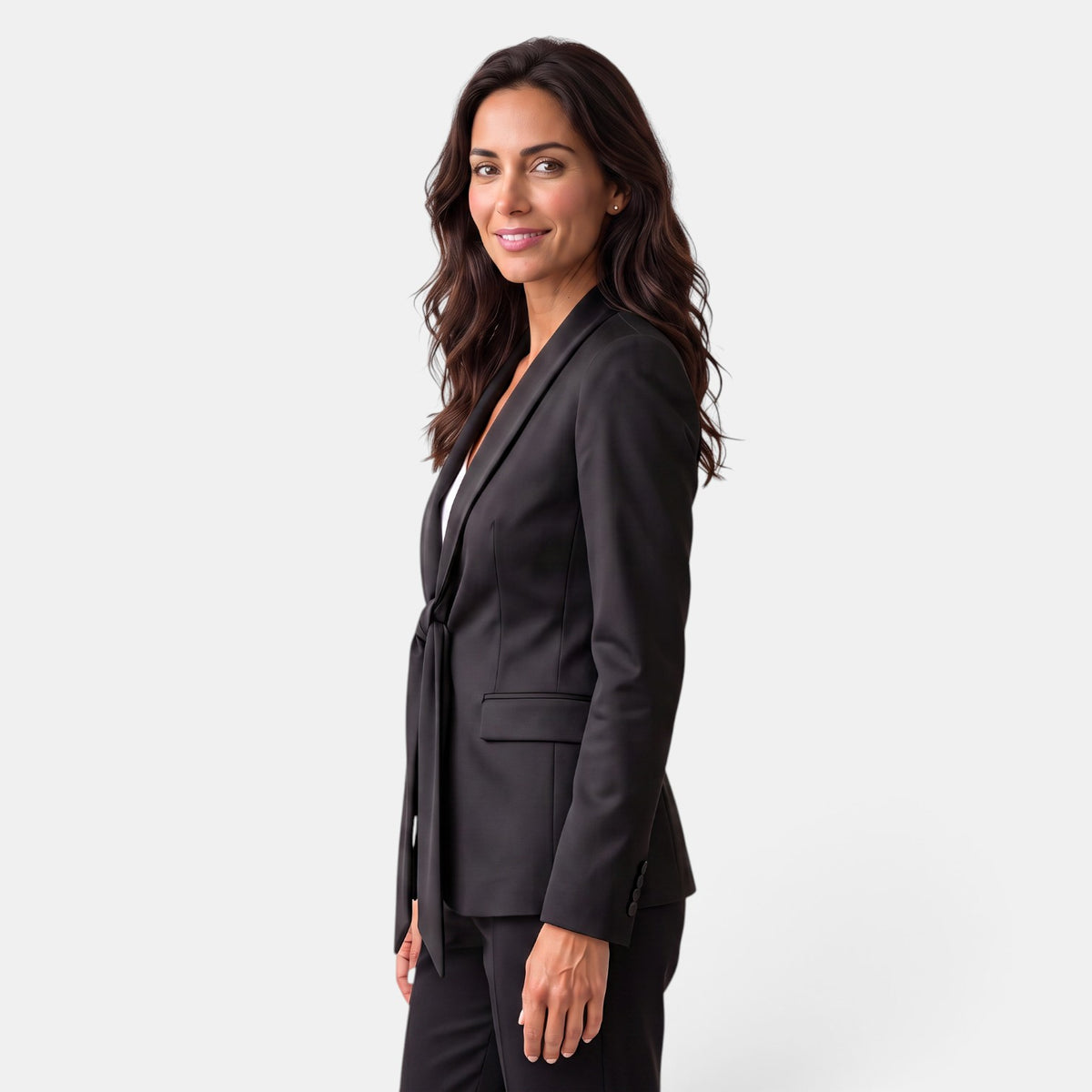 Women's Relaxed Blazer with Lapel