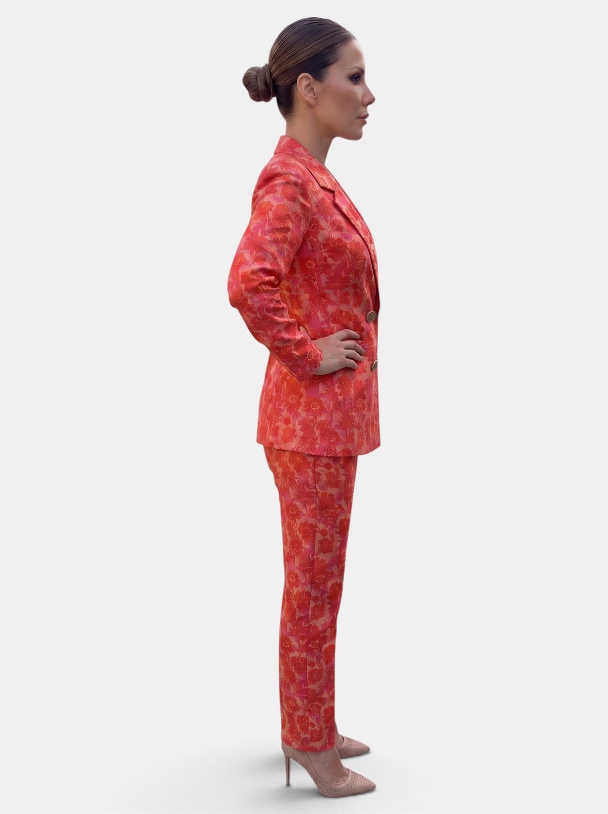 Conjunto Blazer y Pantalón Wide Leg para Mujer