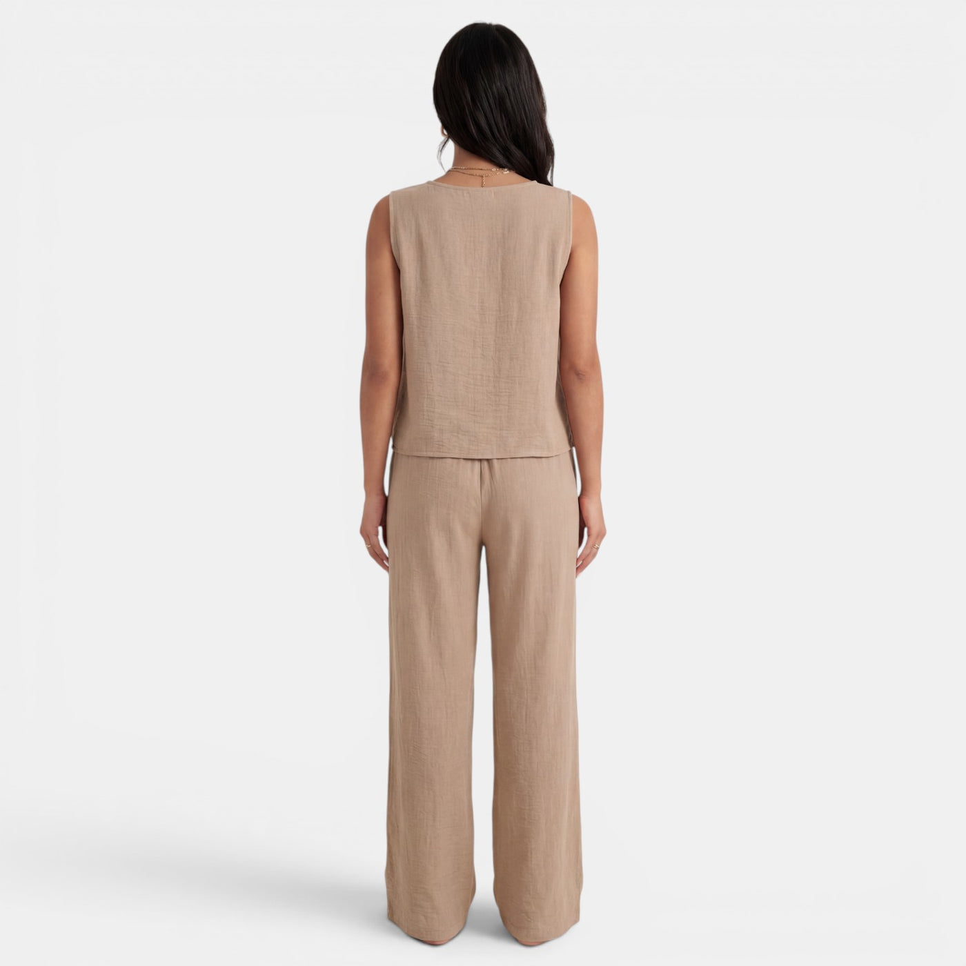 Conjunto Mujer Verano 2 Piezas Sin Mangas