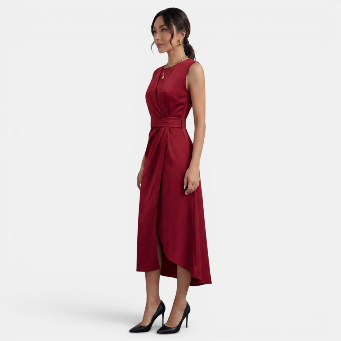 Women's Summer Floral Midi Dress
