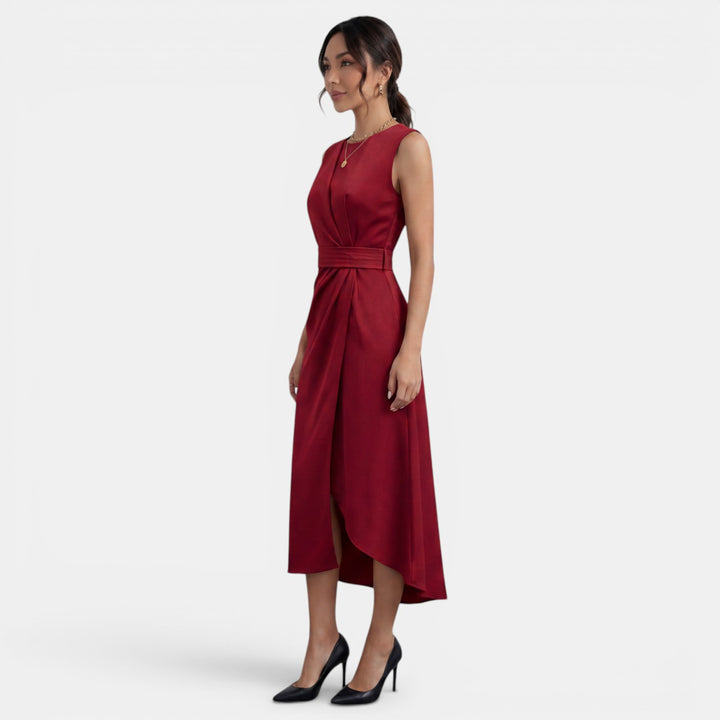 Vestido Midi Floral Mujer Verano