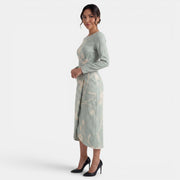 Women's Summer Floral Midi Dress