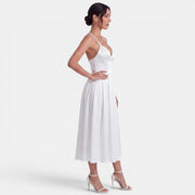 Vestido Midi Mujer Elegante