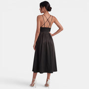 Vestido Midi Mujer Elegante