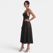 Vestido Midi Mujer Elegante