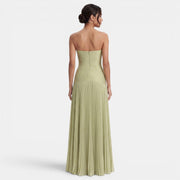 Women's Elegant Summer Pleated Maxi Dress