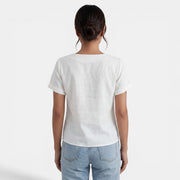 Camiseta Mujer Algodón Manga Corta