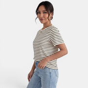Camiseta Rayas Mujer Básica