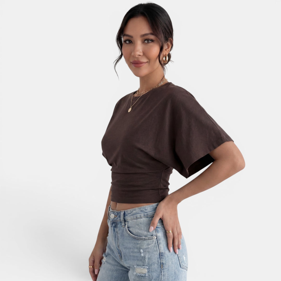 Camiseta Oversize Mujer Verano Elegante