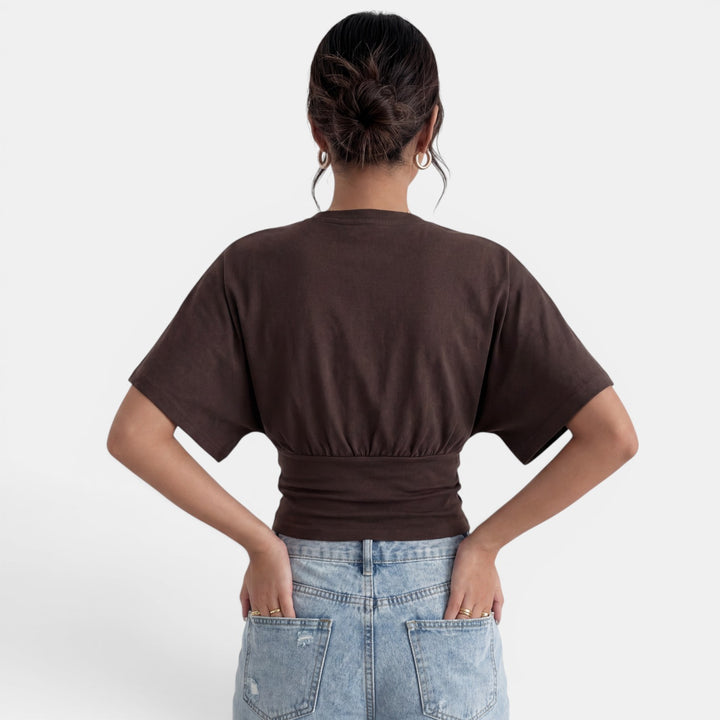 Camiseta Oversize Mujer Verano Elegante