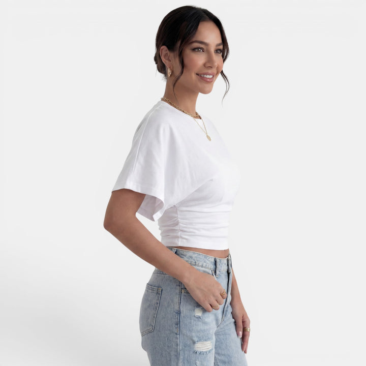 Camiseta Oversize Mujer Verano Elegante